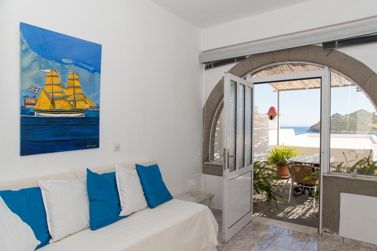 Captain Manos Studio Apartments Grikos Bay (Patmos) Exterior foto